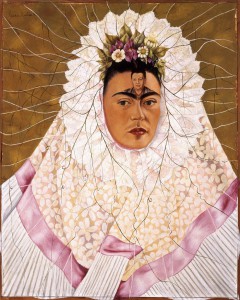 "Autoportret jako Tehuana (Diego w moich myślach)", 1943